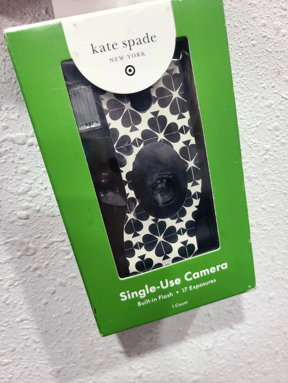 Kate Spade × Target - Black & White Pattern Single Use Camera | 17 Photos - New
